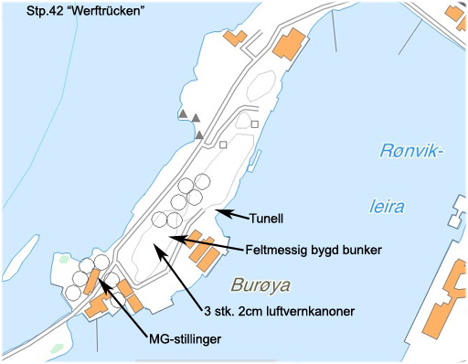 Kart Stp.42 Burøya