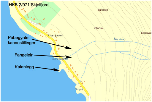 Kart Skjelfjord